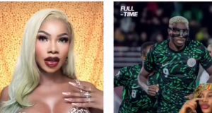 Tacha defends Victor Osimhen over outburst against Lookman Tacha defends Victor Osimhen over outburst against Lookman