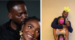 Simi shares sweet video of daughter reading poem to Adekunle Gold on his birthday Simi shares sweet video of daughter Deja reading poem to Adekunle Gold on his birthday