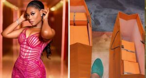 Sophia Momodu slams troll who criticised her for boxes of Hermes bags Sophia Momodu slams troll who criticised her for boxes of Hermes bags
