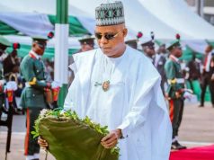Shettima represents Tinubu at Armed forces remembrance day Shettima represents Tinubu at Armed forces remembrance day