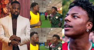 Na tension hold me – Egungun of Lagos reacts to gaff during Speed interview Na tension hold me - Egungun of Lagos reacts to gaff during Speed interview