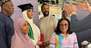 Ganduje’s daughter graduates from King’s college, London Ganduje's daughter graduates from King's college, London