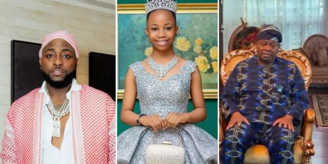 Davido thanks father over defence of Anu's paternity