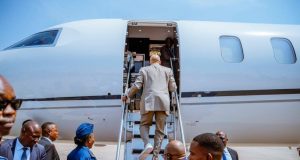 Shettima departs to Addis Ababa for AU Summit Shettima departs to Addis Ababa for AU Summit