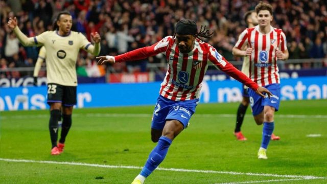 Lookman scores and assist as Athletico Madrid defeats Barca 4-0