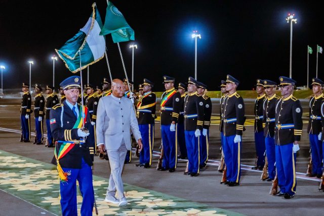 Shettima arrives Ethiopia for 39th AU Summit