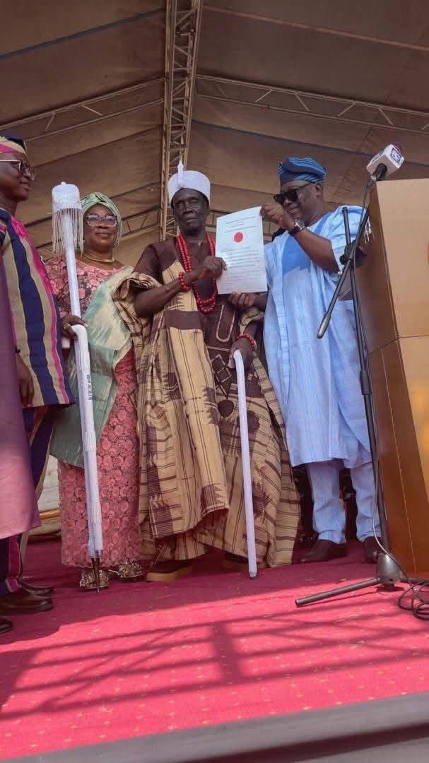 Seyi Makinde elevates 14 Oyo chiefs to Obas