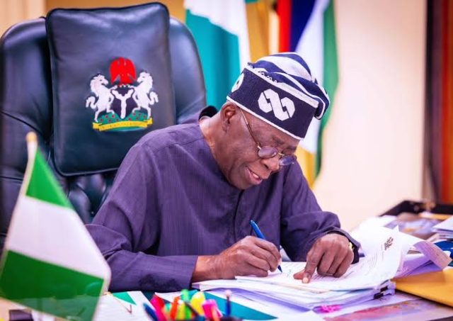 BREAKING: Tinubu signs Electoral Bill into law BREAKING: Tinubu signs Electoral Bill into law