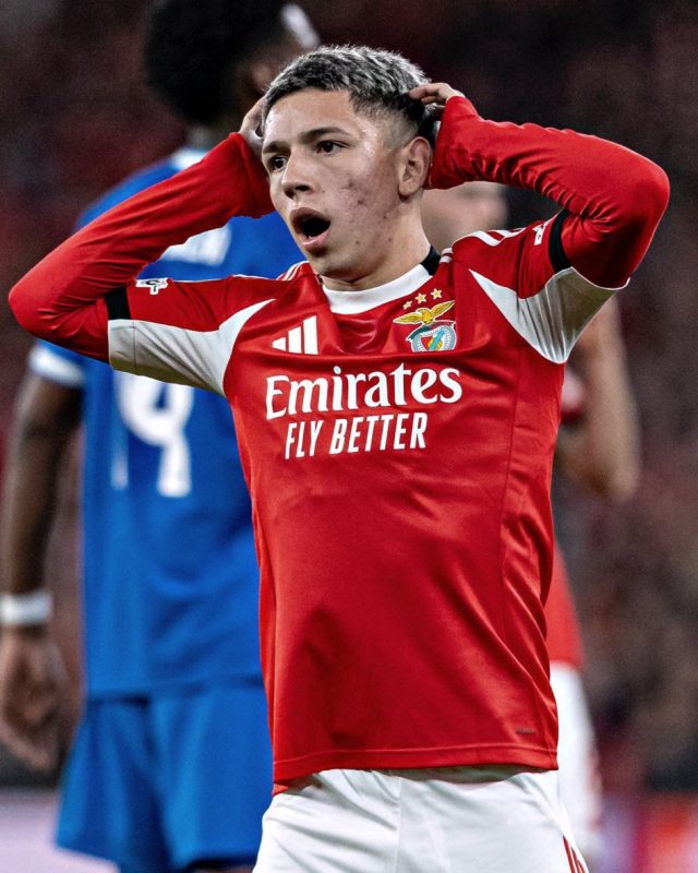 UEFA suspends Benfica's Prestianni over Vinicius clash