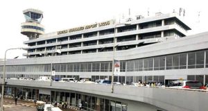 JUST IN: Fire guts Lagos Airport JUST IN: Fire guts Lagos Airport
