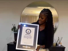 Hilda Baci receives 3rd Guinness World Record plaque Hilda Baci receives 3rd Guinness World Record plaque
