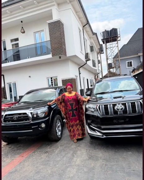 Regina Daniels gifts mum two cars on Valentine eve