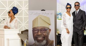 Photos from Dakore Akande’s Father’ funeral Dakore Akande shares photos from dad’s burial