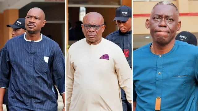 EFCC arraigns three senior NRC officials EFCC arraigns three senior NRC officials