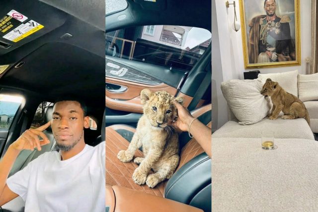 Nigerian Man considers sending lion back to zoo over aggression