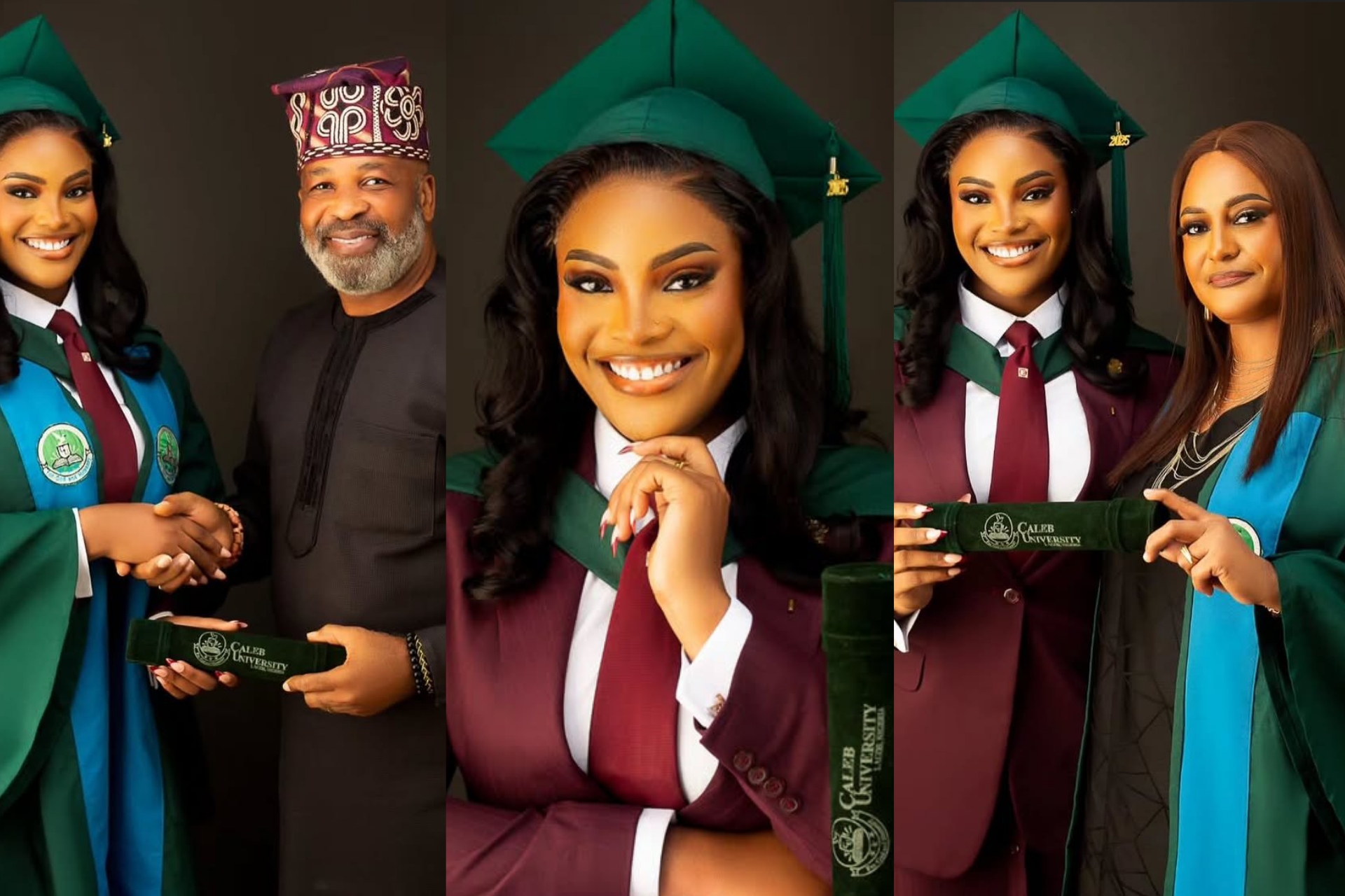Yemi Solade celebrates daughter's university graduation