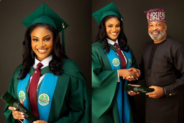 Yemi Solade celebrates daughter's university graduation Yemi Solade celebrates daughter's university graduation