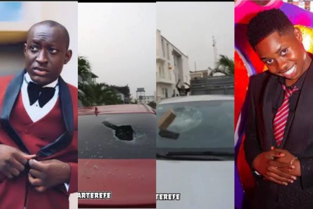 Carter Efe and Peller smash each other's car