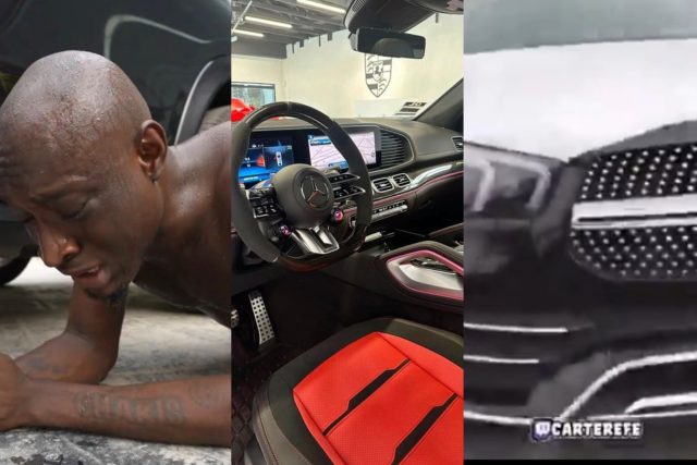 Fan gifts Carter Efe Mercedes-Benz GLE450 worth over N250m Fan gifts Carter Efe Mercedes-Benz GLE450 worth over N250m