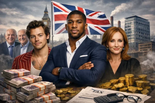 Harry Styles and Anthony Joshua among UK's top taxpayers Harry Styles and Anthony Joshua among UK's top taxpayers