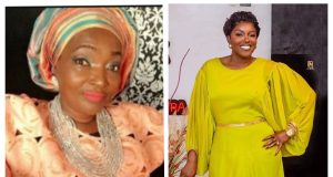 Biola Bayo claps back at critics as she honors late mom