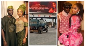 Femi Dapson rents Lagos billboards to shout love for fiancée