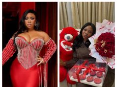 Wumi Toriola flaunts N2.5 million gift from lover
