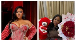 Wumi Toriola flaunts N2.5 million gift from lover
