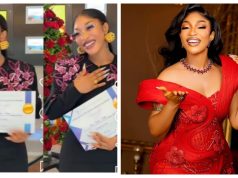 Tonto Dikeh GRADUATES from Discipleship Class