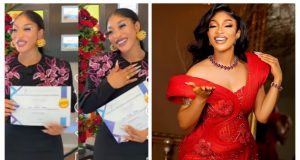Tonto Dikeh GRADUATES from Discipleship Class