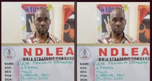 NDLEA arrests businessman with Cocaine hidden in private parts at Lagos airport NDLEA arrests businessman with Cocaine hidden in private parts at Lagos airport