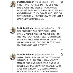 Nigerian pastor CURSES a lady who refused to address him with professional title