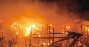 Over 80 shops razed in Kano market fire Over 80 shops razed in Kano market fire