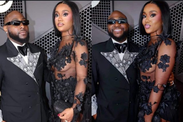 Photos of Davido & Chioma at the 2026 Grammy Award