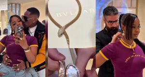 Priscilla Ojo gets her dream watch Priscilla Ojo gets her dream watch