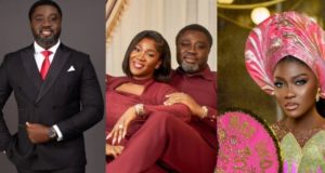 Prince Okojie celebrates wife Mercy Johnson after Edo State advisory role