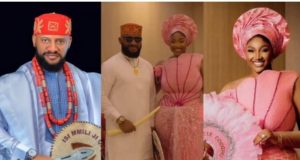 Yul Edochie celebrates wife Judy Austin on her clothing brand launch