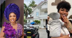 Iyabo Ojo celebrates grandson Rakeem on his 6-month milestone