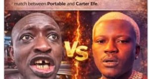 Portable gets ₦40m ahead of Carter Efe fight