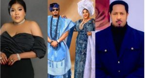 Toyin Abraham APPLAUDS Mike Ezuruonye