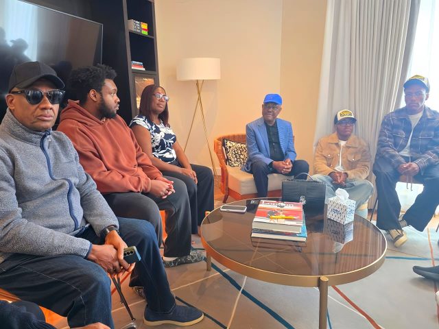 Wike visits late senator Mpigi’s family in London Wike visits late senator Mpigi’s family in London
