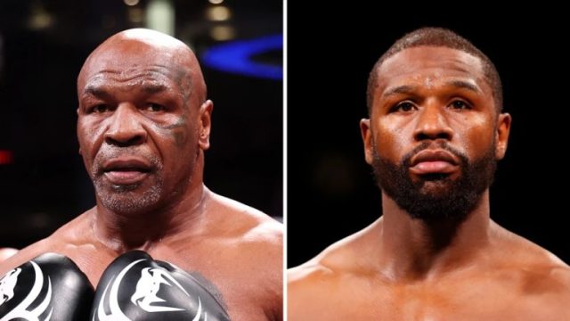 Mike Tyson and Floyd Mayweather to fight April 25 in Dr Congo Mike Tyson and Floyd Mayweather to fight April 25 in Dr Congo