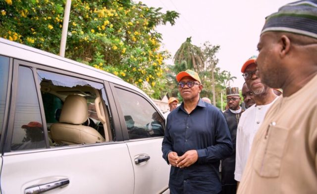 Gunmen allegedly attack Peter Obi in Edo State