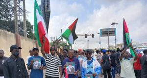 Islamic Movement protests k!lling of Ayatollah in Lagos Islamic Movement protests k!lling of Ayatollah in Lagos