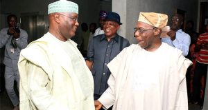 Atiku celebrates Obasanjo on 89th birthday Atiku celebrates Obasanjo on 89th birthday