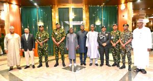 Tinubu meets Service Chiefs, IGP, Minister of Defence Tinubu holds closed-door meeting with Service Chiefs, IGP