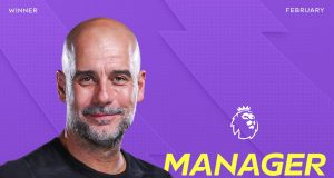 Pep Guardiola wins EPL manager of the month for February Pep Guardiola wins EPL manager of the month for February