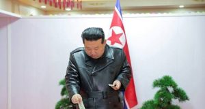 Kim Jong-Un wins 99.93% of vote in North Korea’s parliamentary election Kim Jong-Un wins 99.93% of vote in North Korea's parliamentary election