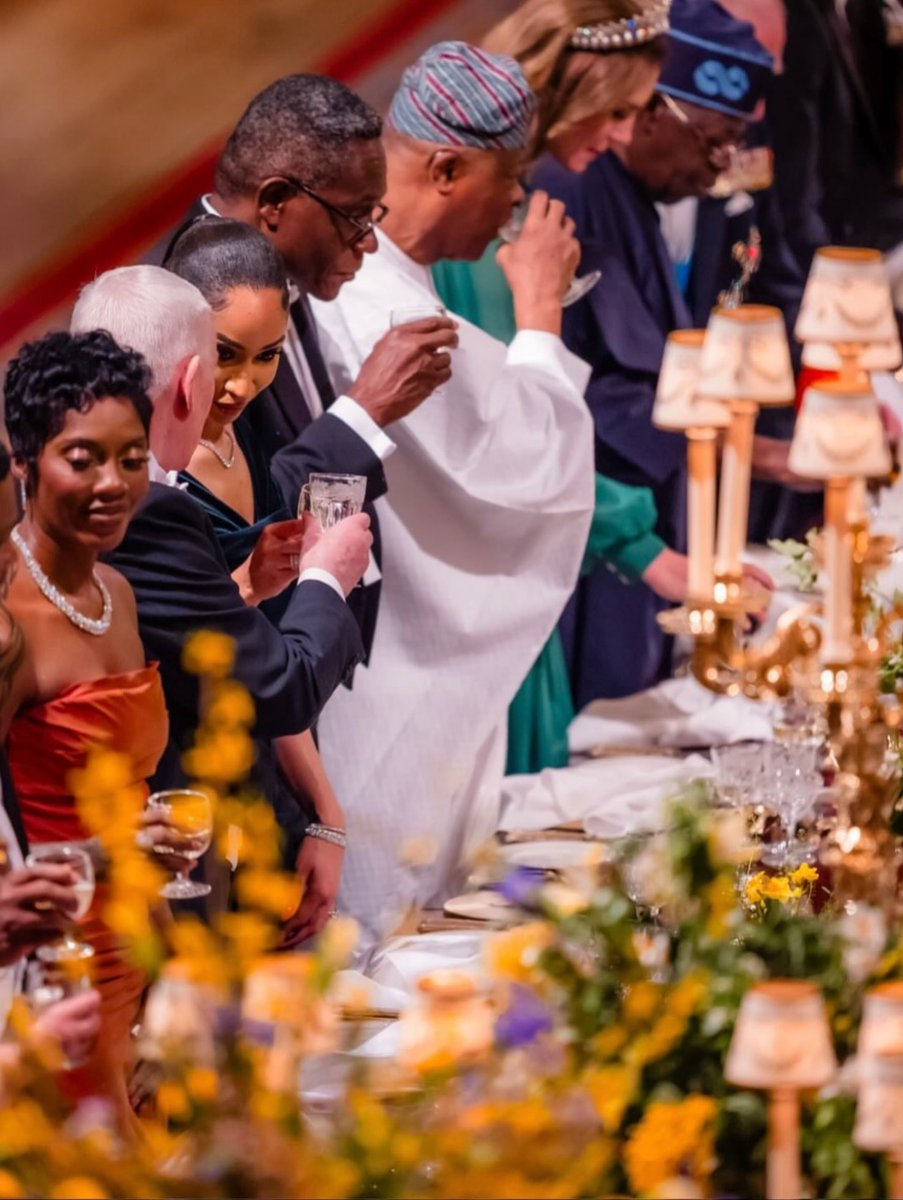 Tiwa Savage spotted at UK banquet for Tinubu’s honor