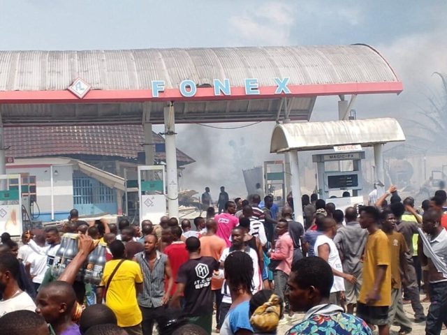Gas explosion rocks Calabar station Gas explosion rocks Calabar station
